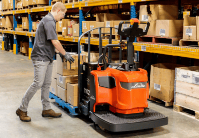 Linde1101walkieriderpallettruck Linde1101walkieriderpallettruck