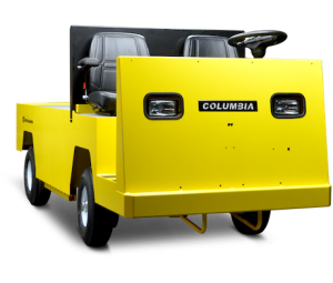 Front View of a Columbia Payloader Burden Carrier on a White Background