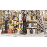 Thumbnail of http://Linde%20K-Mod%20Turret%20Trucks%20Picking%20Pallet%20Inside%20of%20Warehouse
